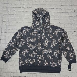 Angels Forever Young Pullover Floral Hoodie NWT Size:1X